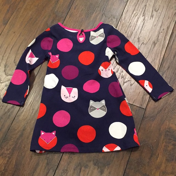 Gymboree 2 Piece Animal Polka Dot Dress 2T - Picture 4 of 7